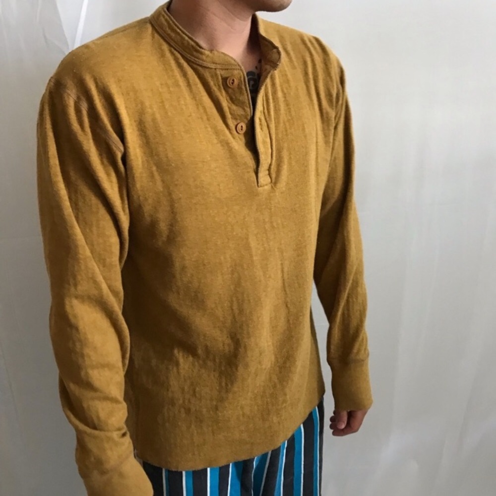 L.L. Bean Henley Two Layer River Driver’s Shirt